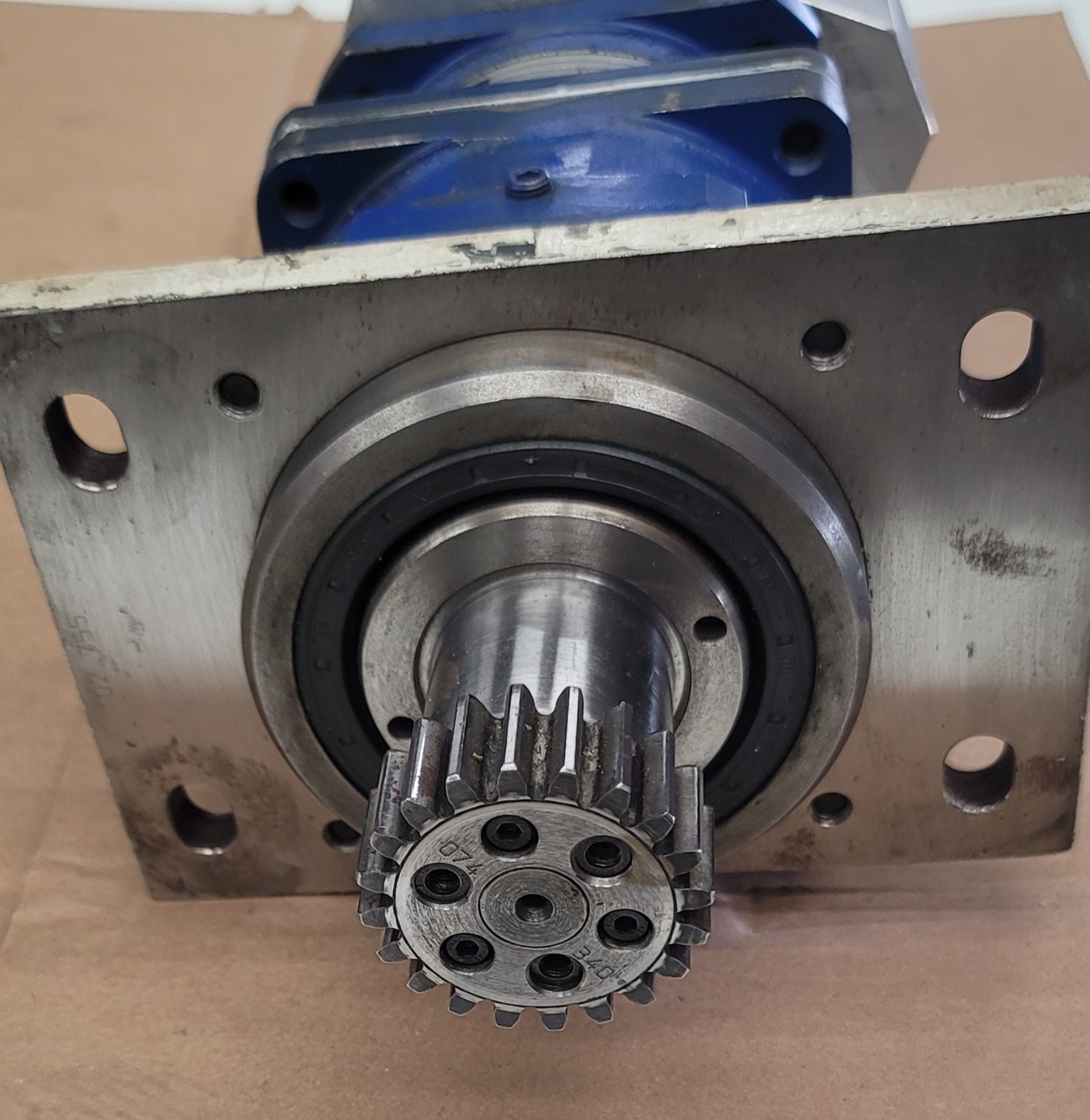 Used Siemens 3~ Motor 1FK7063-5AF71-1EA0 and Alpha Getriebebau Gmbh SPF 110 M1 5
