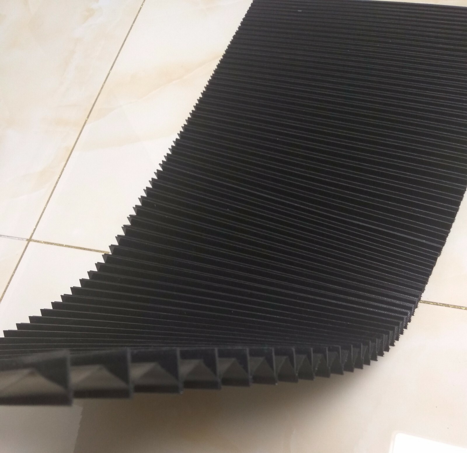 Custom T7 flat bellows -H=20 mm, W=200 mm , L= 1600 mm