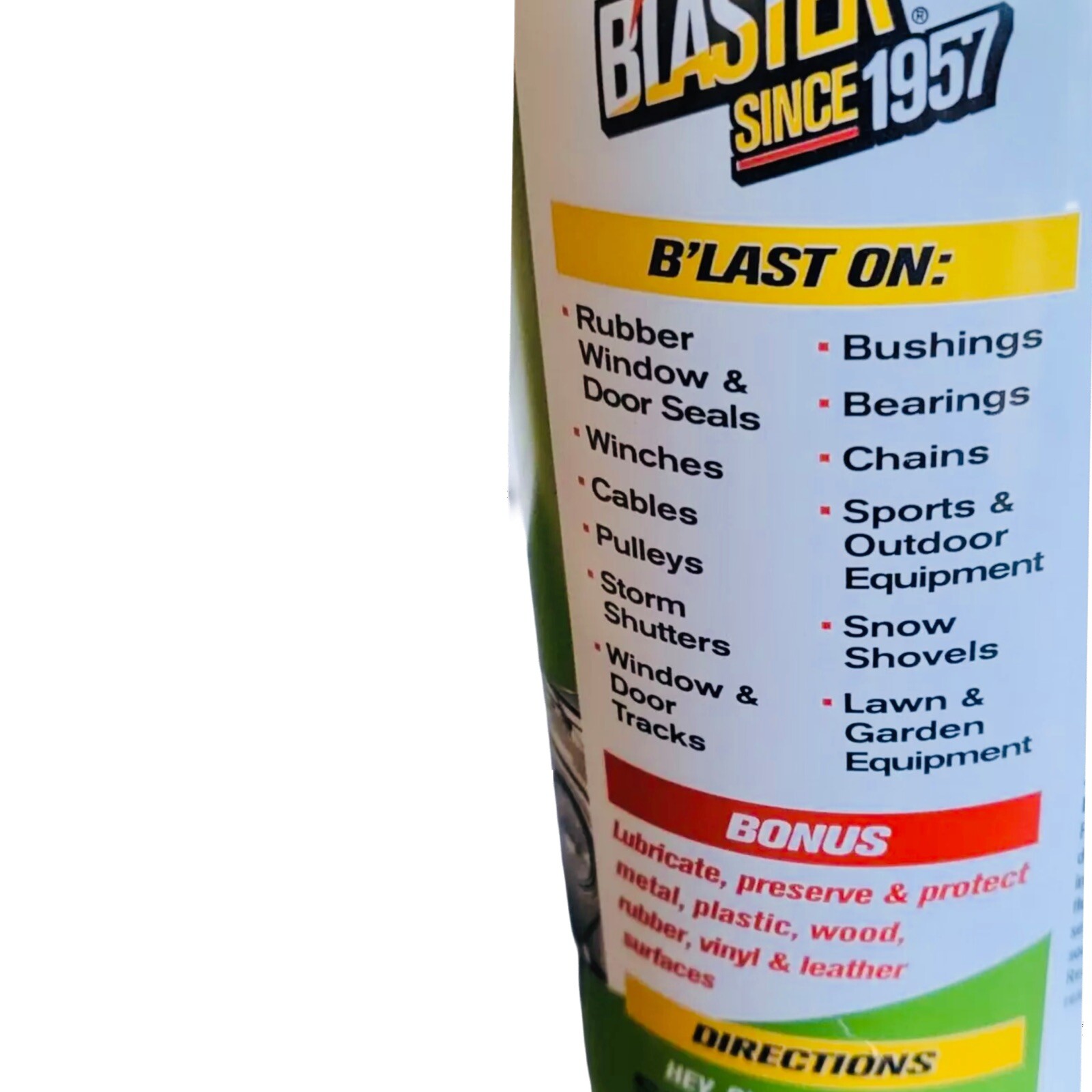 Blaster 16-SL Industrial Strength Silicone Lubricant 11 oz.