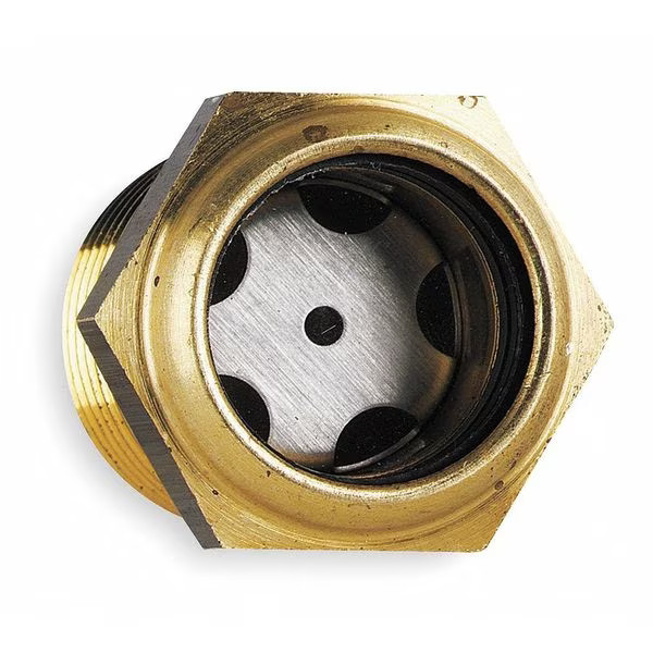 Ldi Industries LSP151-08-01 Gage, Sight Plug, Lo PSI, Body: Solid Bras
