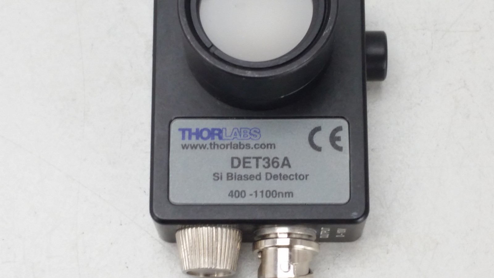 Thorlabs Si Biased Detector DET36A 400-1100nm w/ Cable