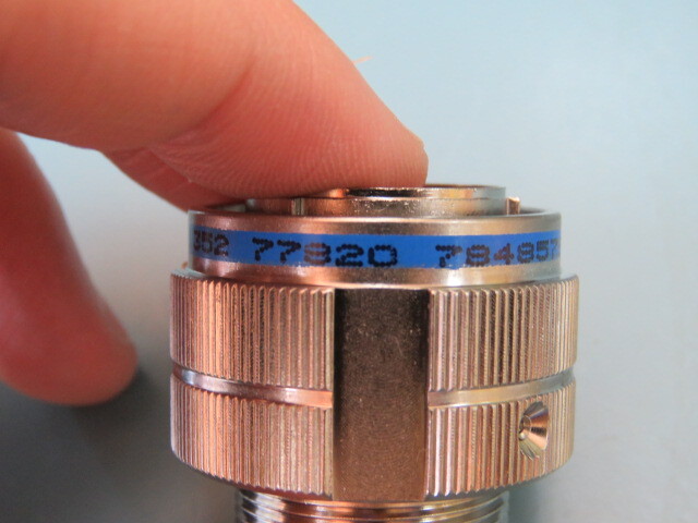 AMPHENOL D38999/26FD35PN Qty of 1 per Lot 37 Position Circular Connector Plug