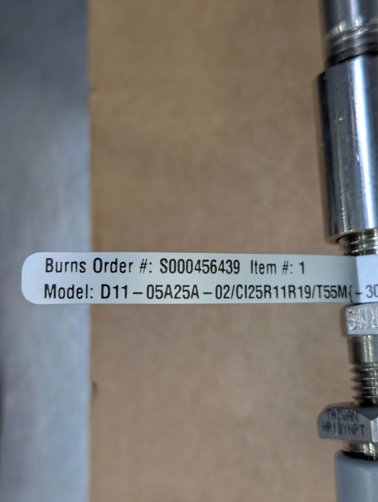 Burns D11 Temperature Switch Killark HFC 0118 Explosion Proof -30 to 400°C