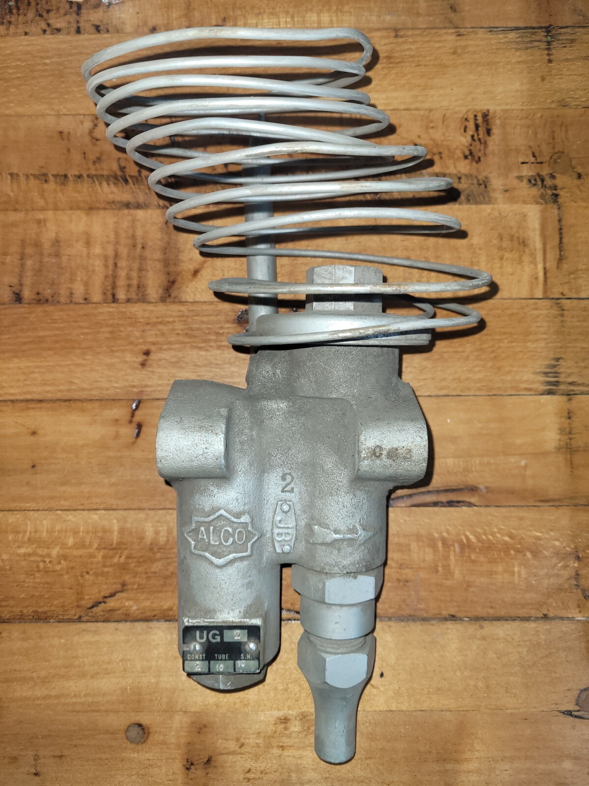 Alco UG Z Const 2, Tube 10 S.H. 10, Valve nos