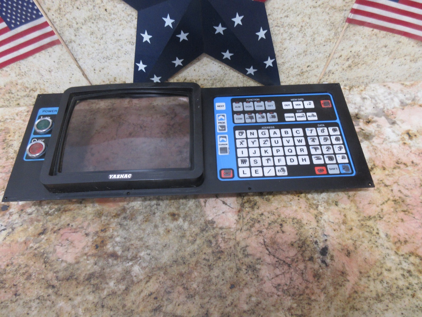 MATSUURA YASKAWA OPERATOR PANEL DISPLAY CONTROLLER JZNC OP01 0P01 HMK-3993-02