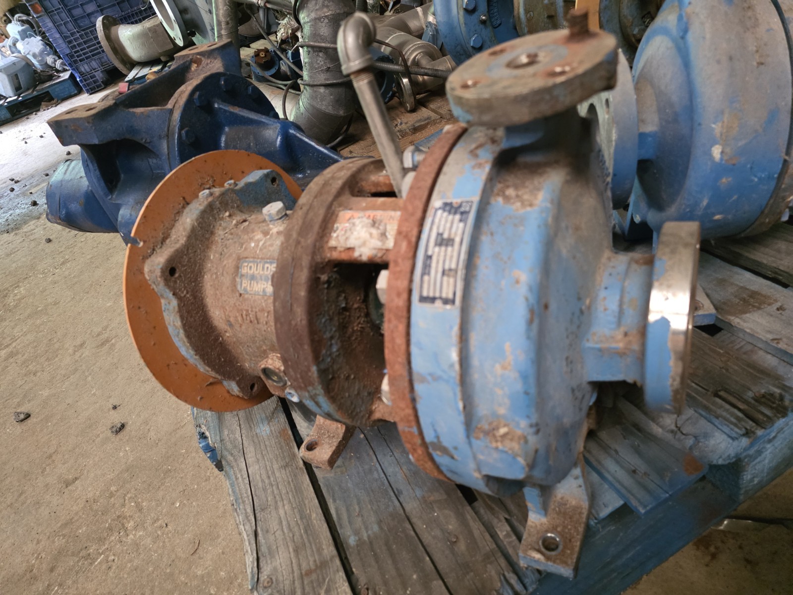 Goulds 3196 MTX Pump 1×2-10 316SS Installed But Never Ran