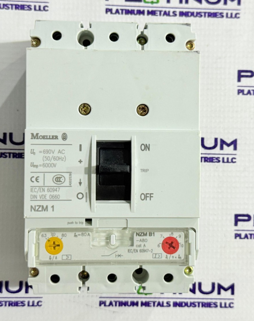MOELLER | NZM 1 | IEC/EN 60947 | 3 POLE | CIRCUIT BREAKER