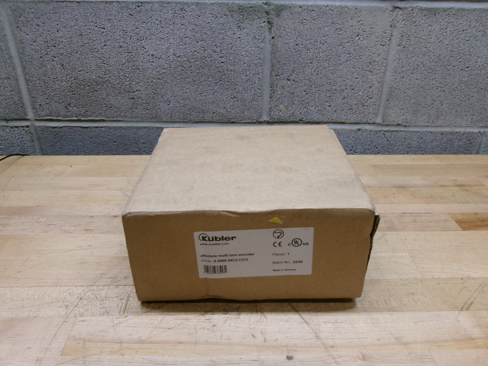 Kubler 8.5888.54C2.C212 | Stator Coupling; 12mm bore 16-bit × 12-bit