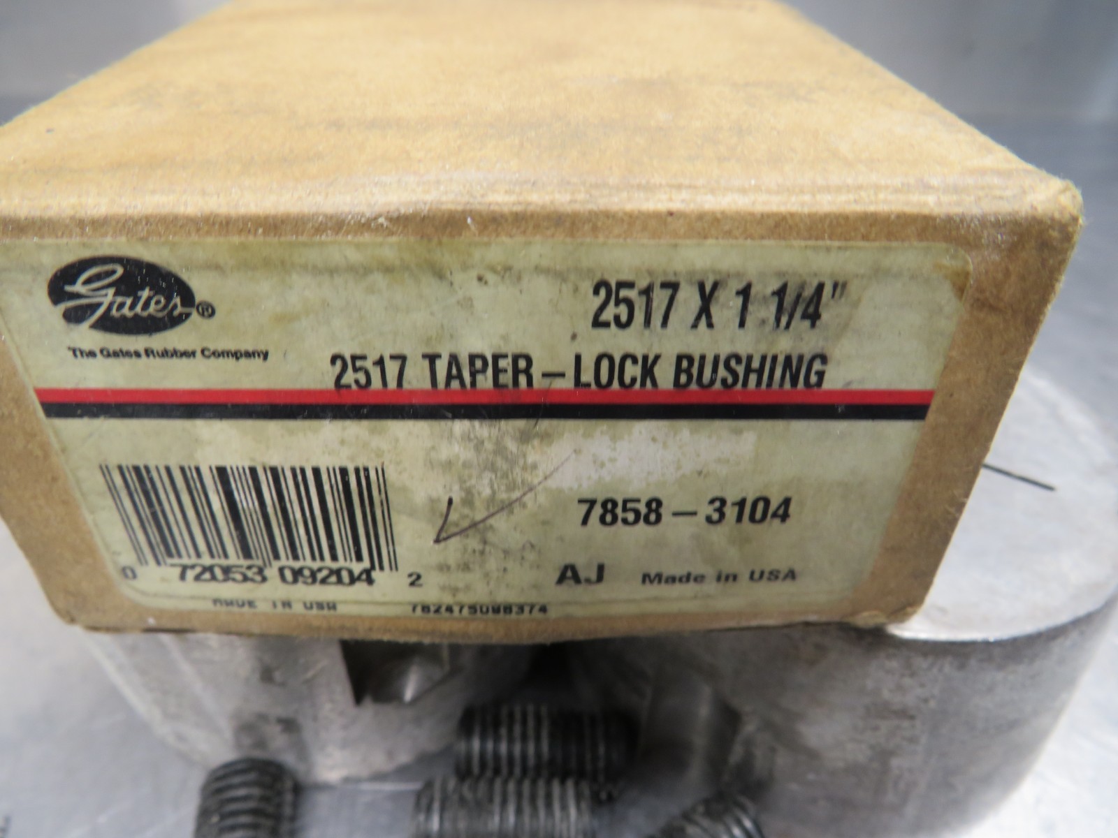Gates 2517×1-1/4 Bushing 7858-3104 Lot of 2!