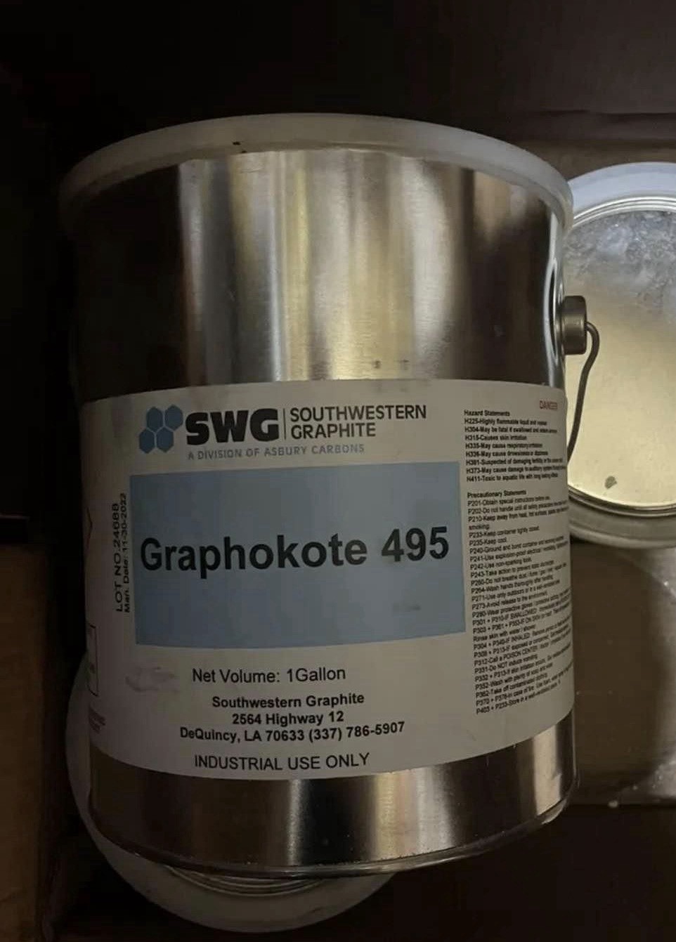 Graphokote 495 Gallon Lubricant Coating For Metalworking