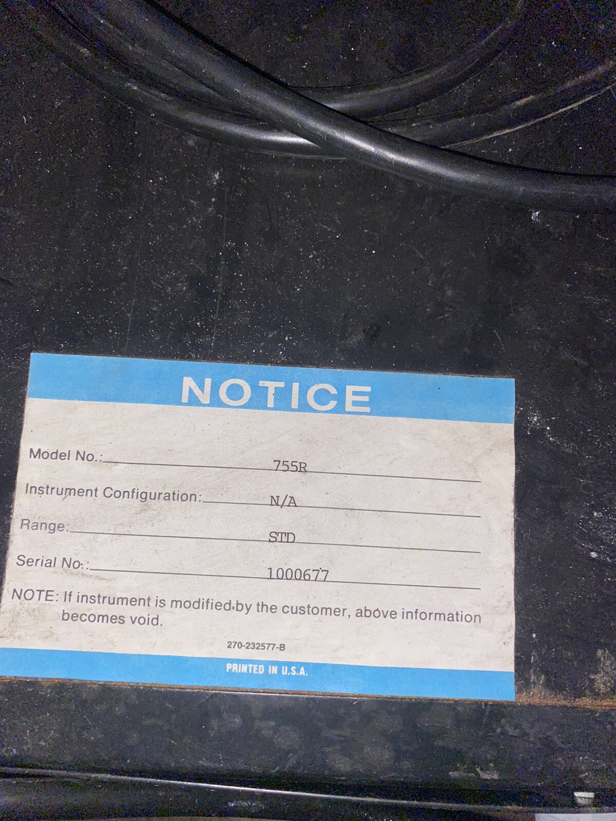 Emerson Rosemount Analytical 755R Digital Standard Range O2 Analyzer Unit, 755R
