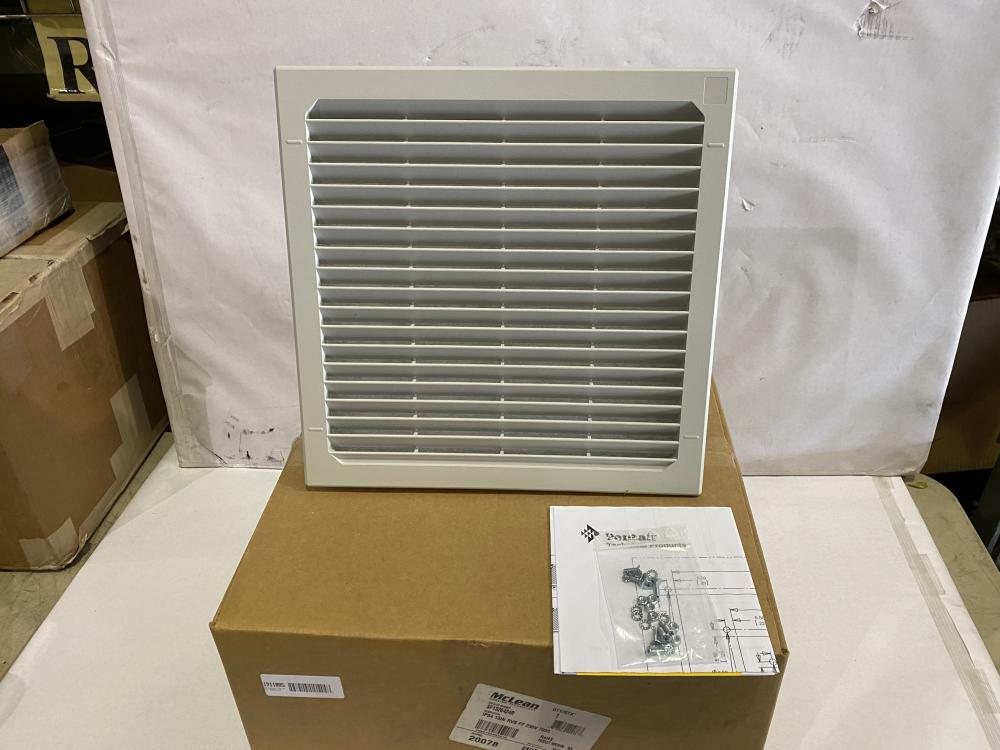 MCLEAN / HOFFMAN COOLING FAN # SF-1326-424R 230VAC 1PH. 175WATTS IP54 NEW!
