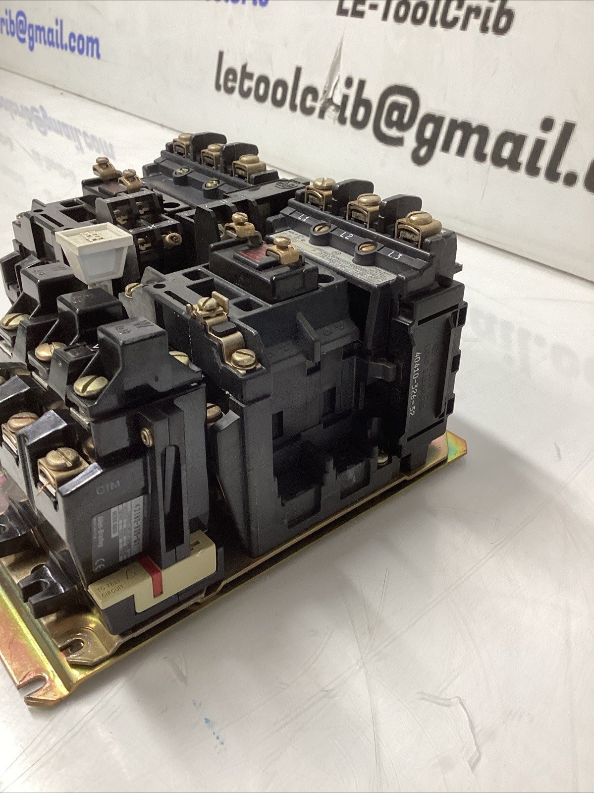 Allen-Bradley 505-A0D Size 0 Motor Starters w/ CB236 Coil & Overload Relay Q-604