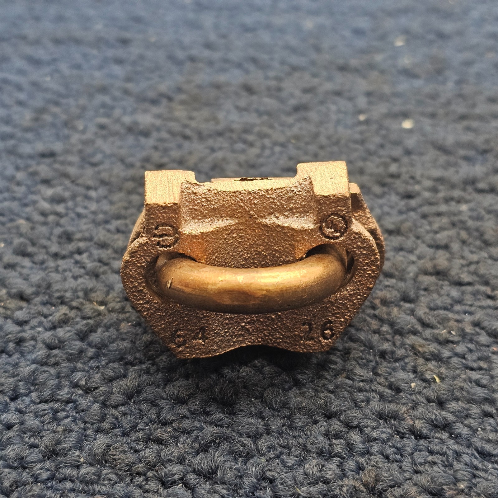 Burial Grounding Connector, Copper Alloy 4 SOL-2/0 STR 1/2 ROD 1/4 IPS