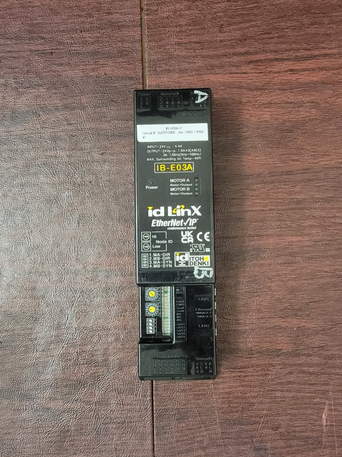 ID LINX IB-E03B-P 24V 4.4A NSNP