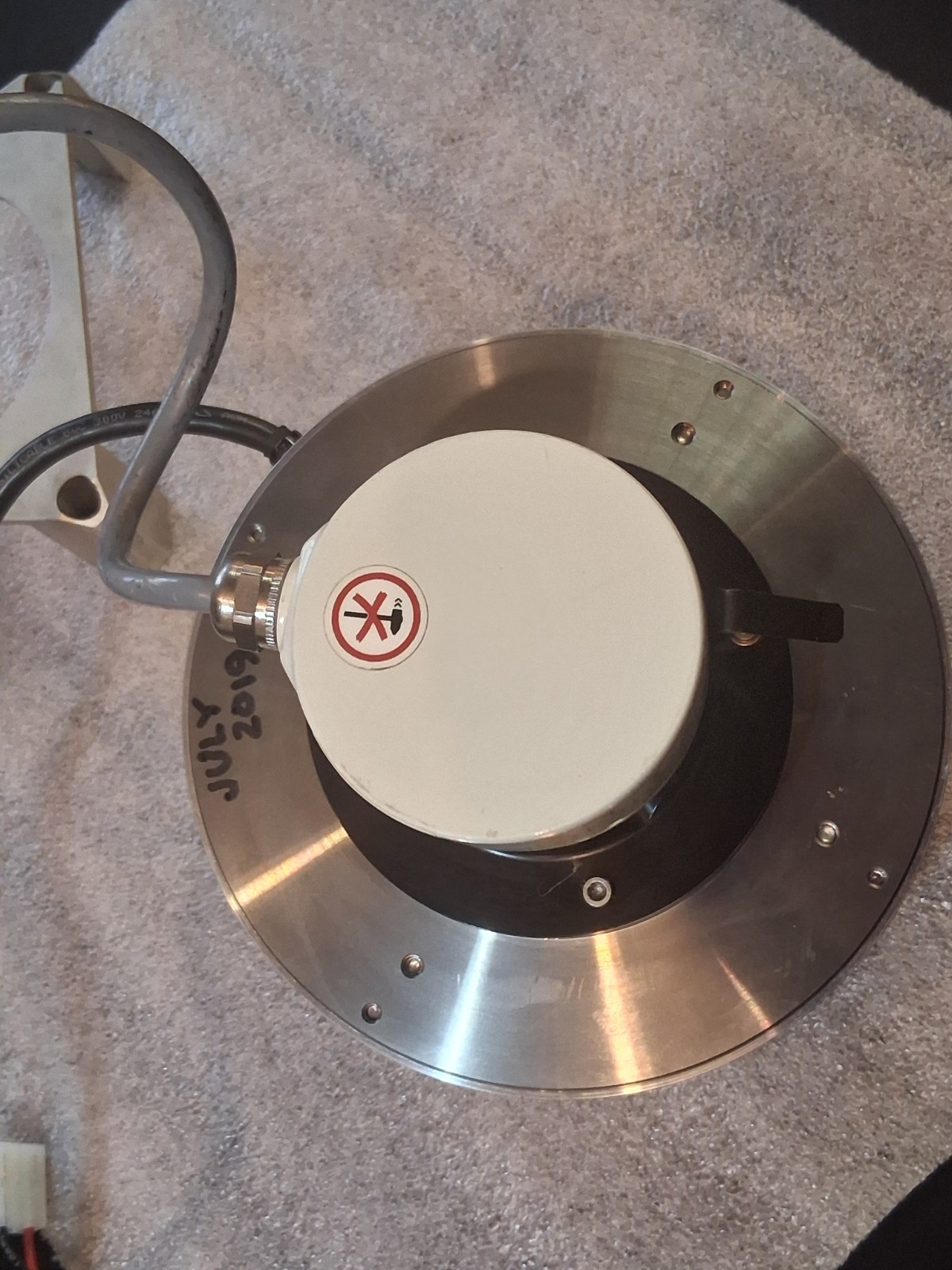 Parvex Disc Motor – F12M4A8504 – L-022-0118B