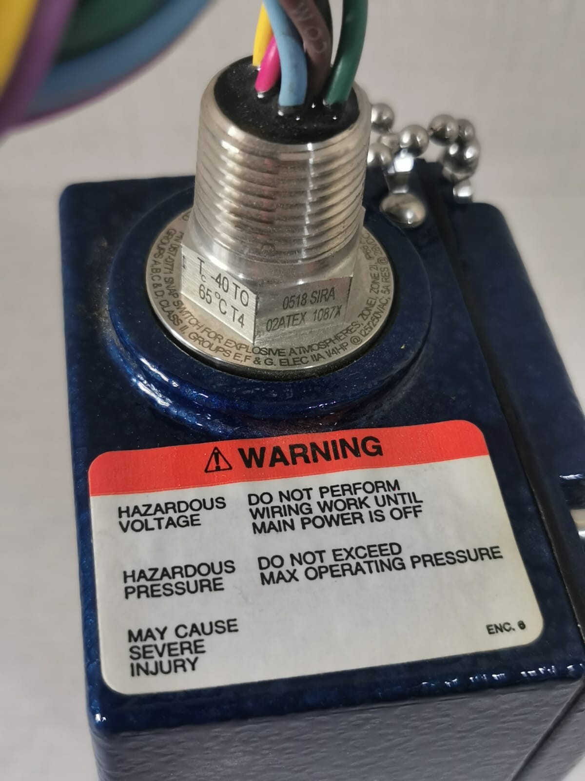 NEO-DYN 160P46CC6 Adjustable Differential Switch ~ 5 TO 60 PSID
