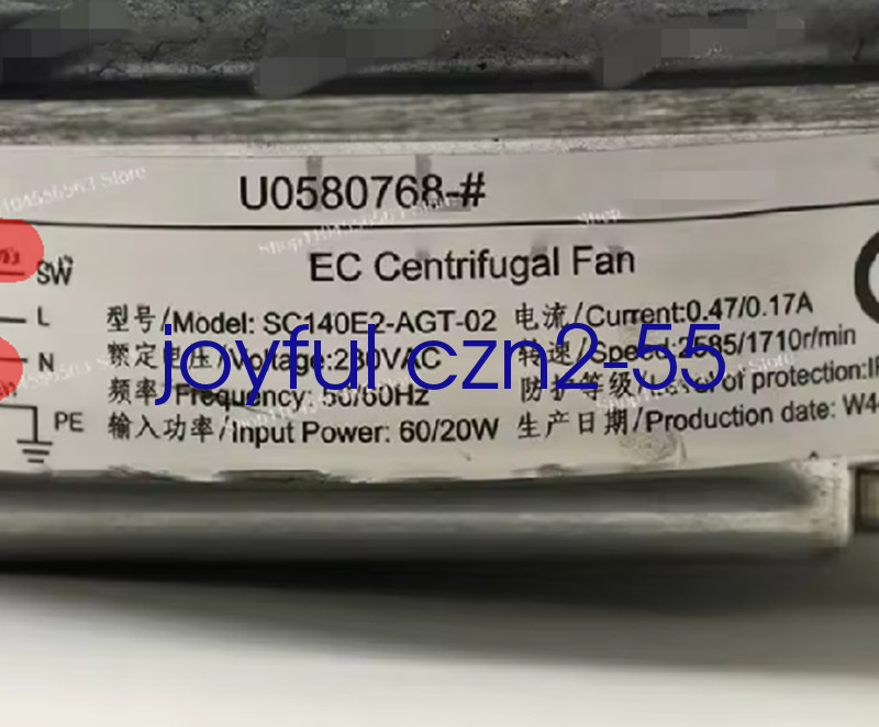 1PC FOR SC140E2-AGT-02 fan 220vAC 50HZ