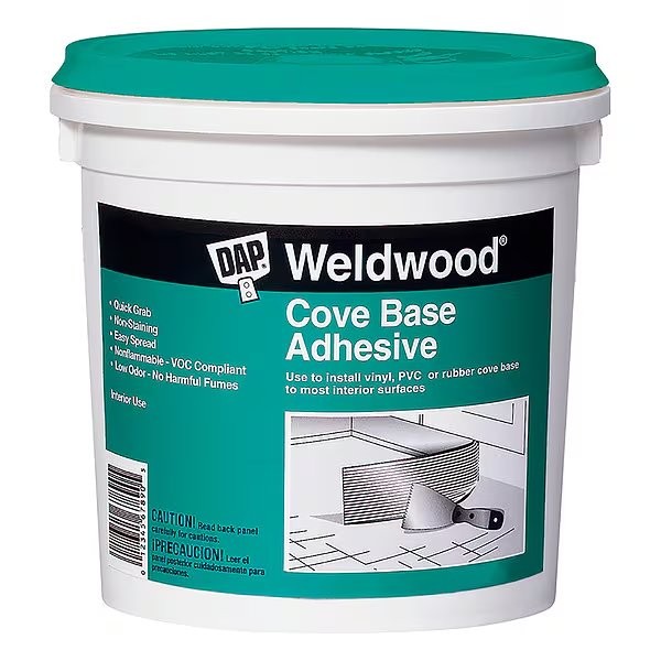 Dap Construction Adhesive, Cove Base Ser