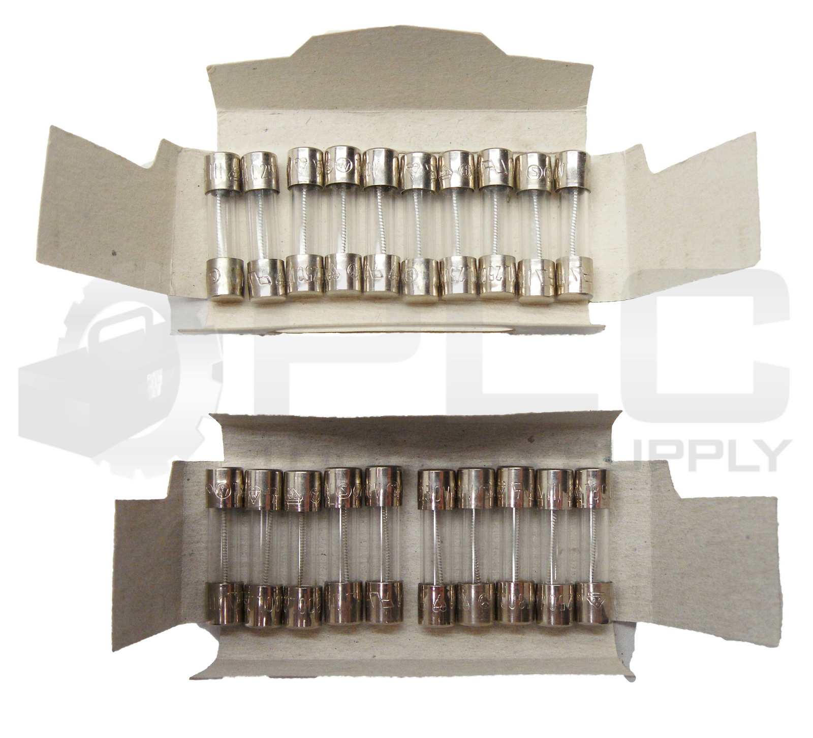 LOT OF 2 PACKS OF 10 NEW WICKMANN 19195 MINIATURE FUSES 250VAC 5x20MM (20 TOTAL)