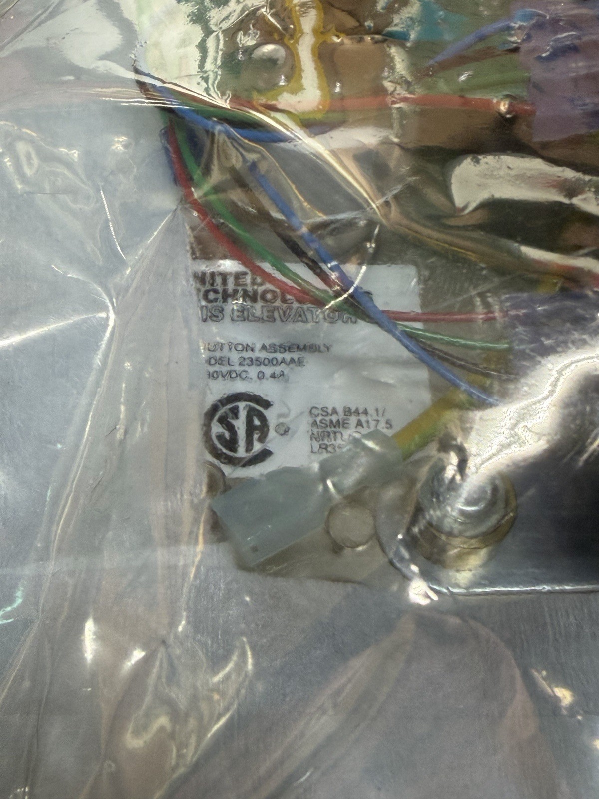 *New* Otis Elevator 23500AAE Intermediate Hall Call Button Station
