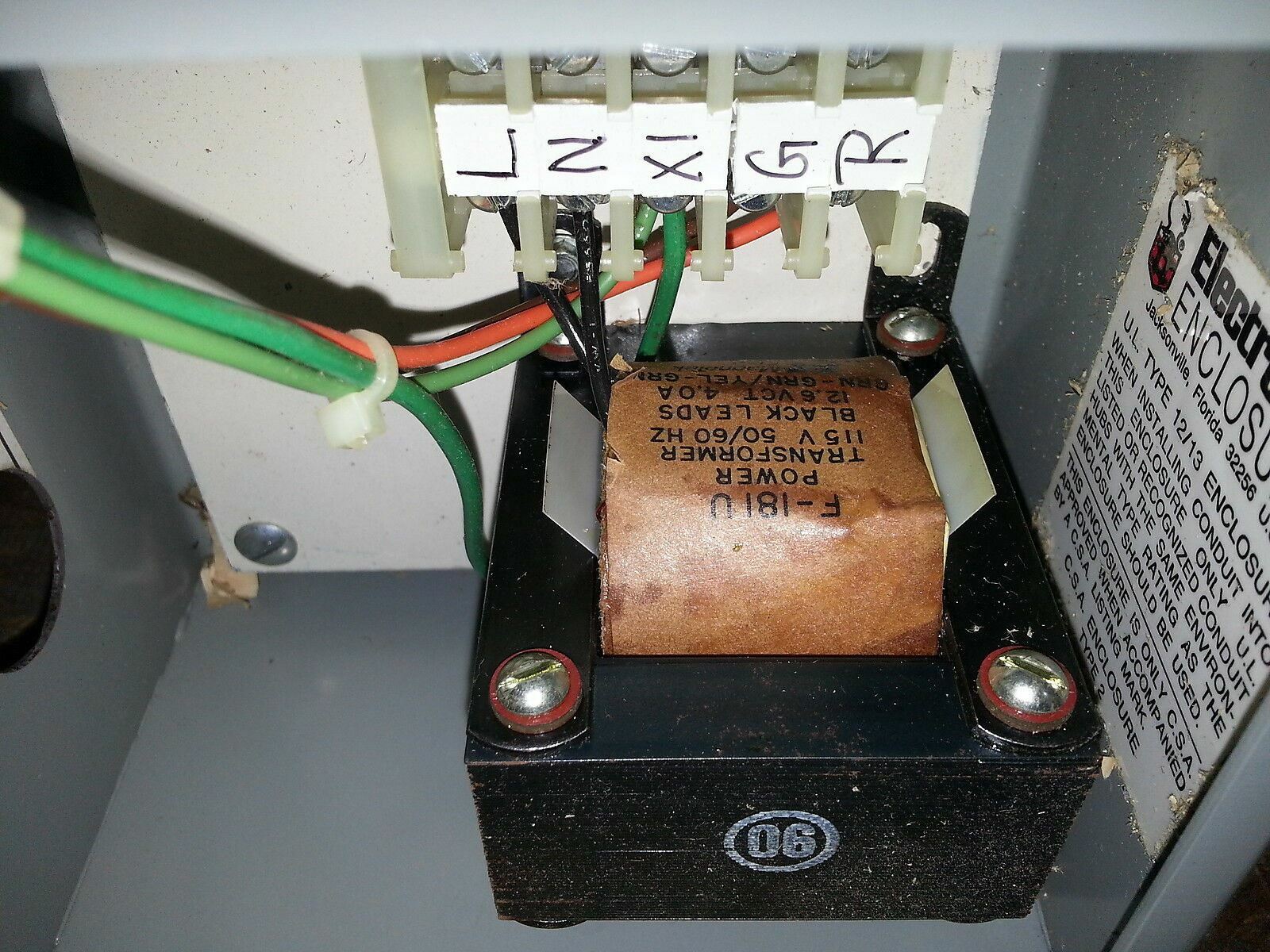 F-181U TRIAD MAGNETICS Power Transformer IN METAL BOX POWER SUPPLY ,,, EACH