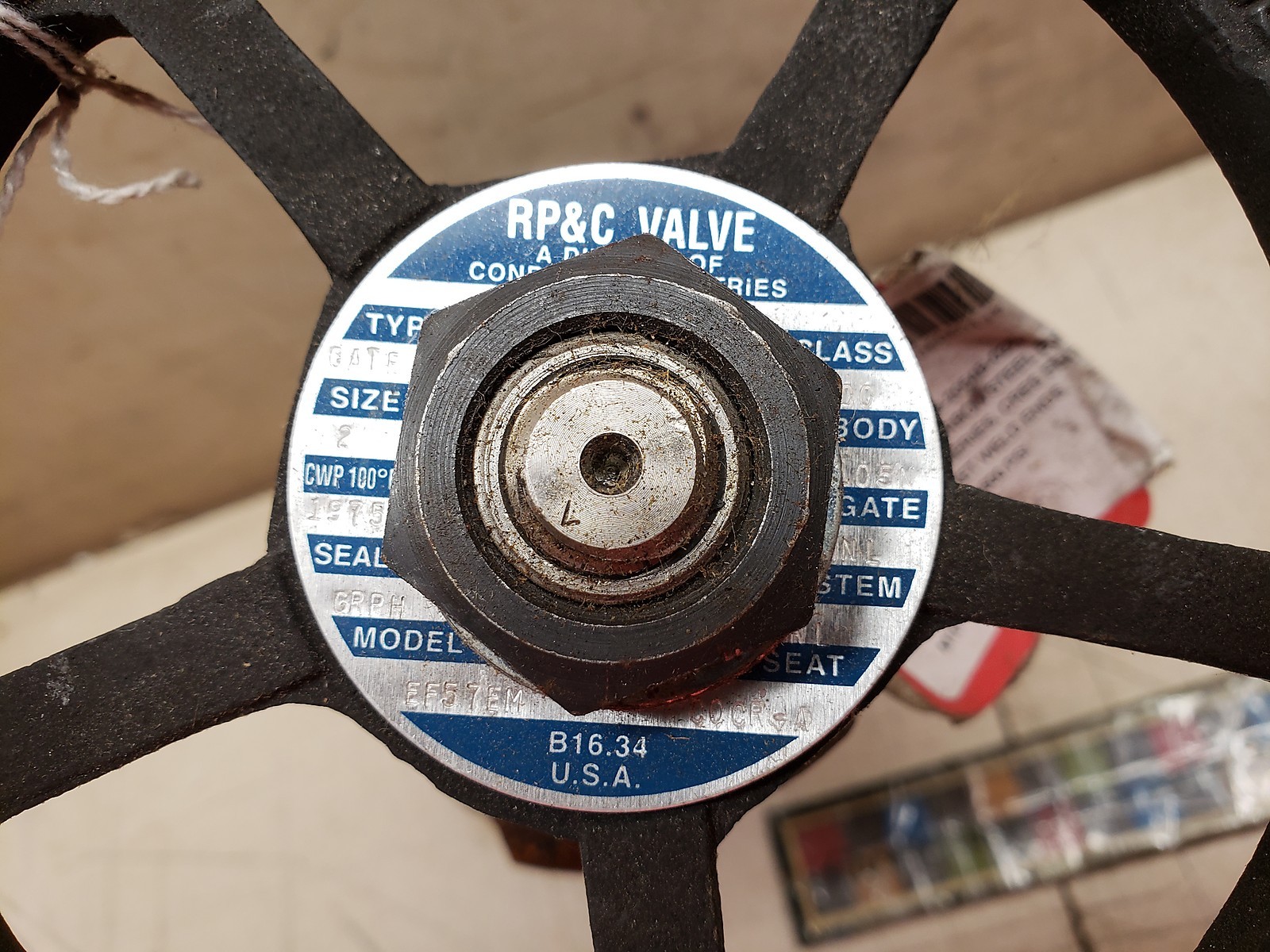 NOS RP&C Conbraco 2″ Gate Valve EF57EM A105N 800 Socket-Weld Monel 4820006060118
