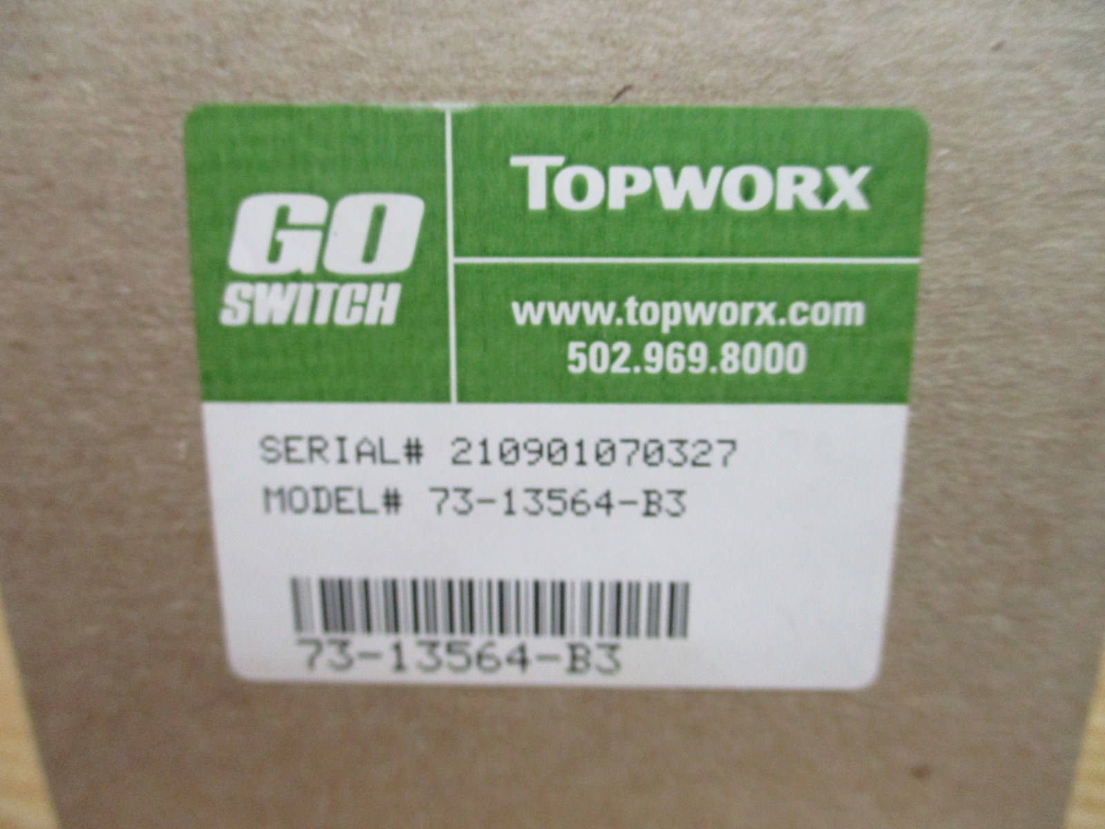 TopWorx 73-13564-B3 Go Switch Limit Switch 7313564B3