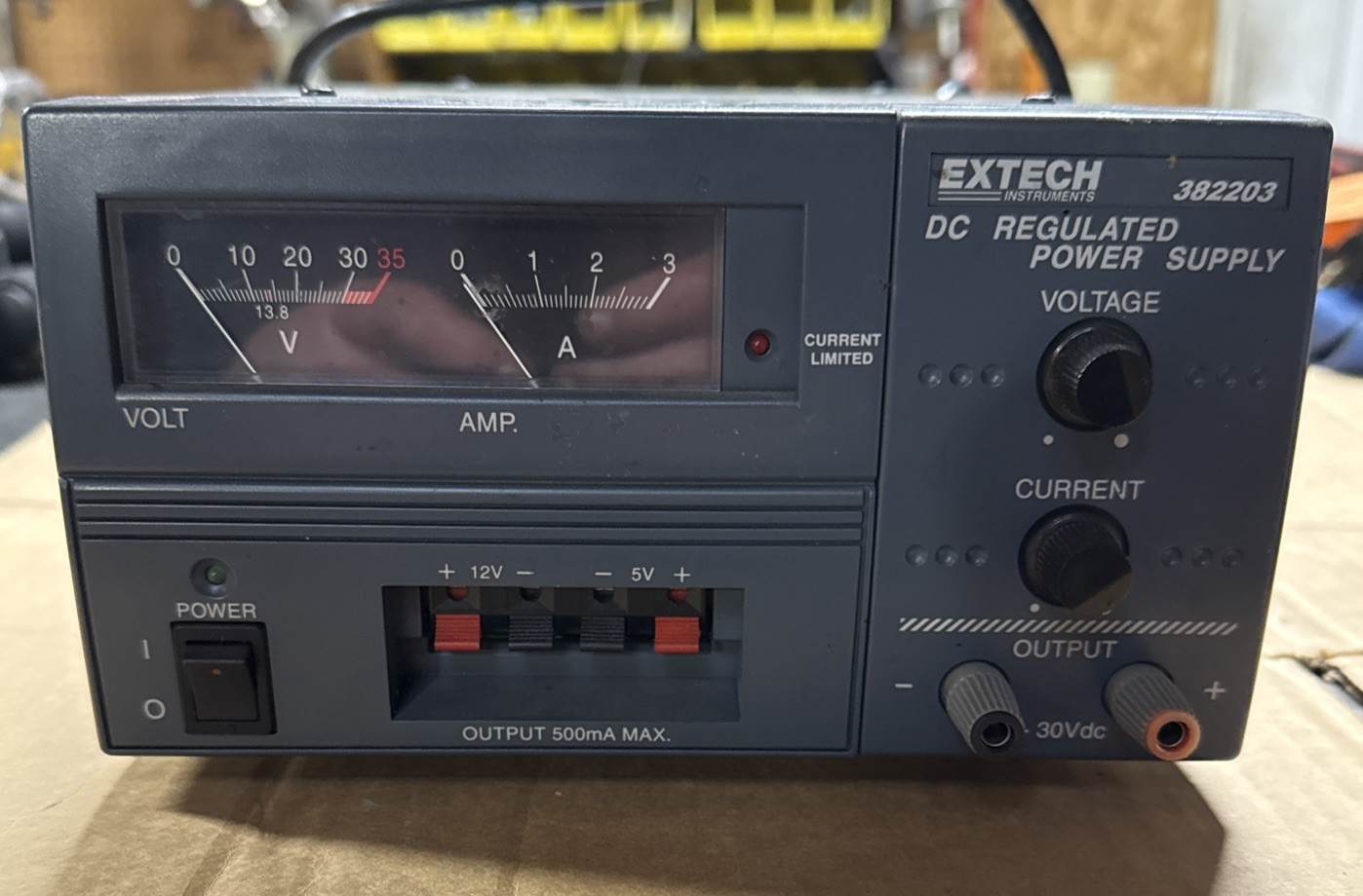 Extech 382203 DC Power Supply