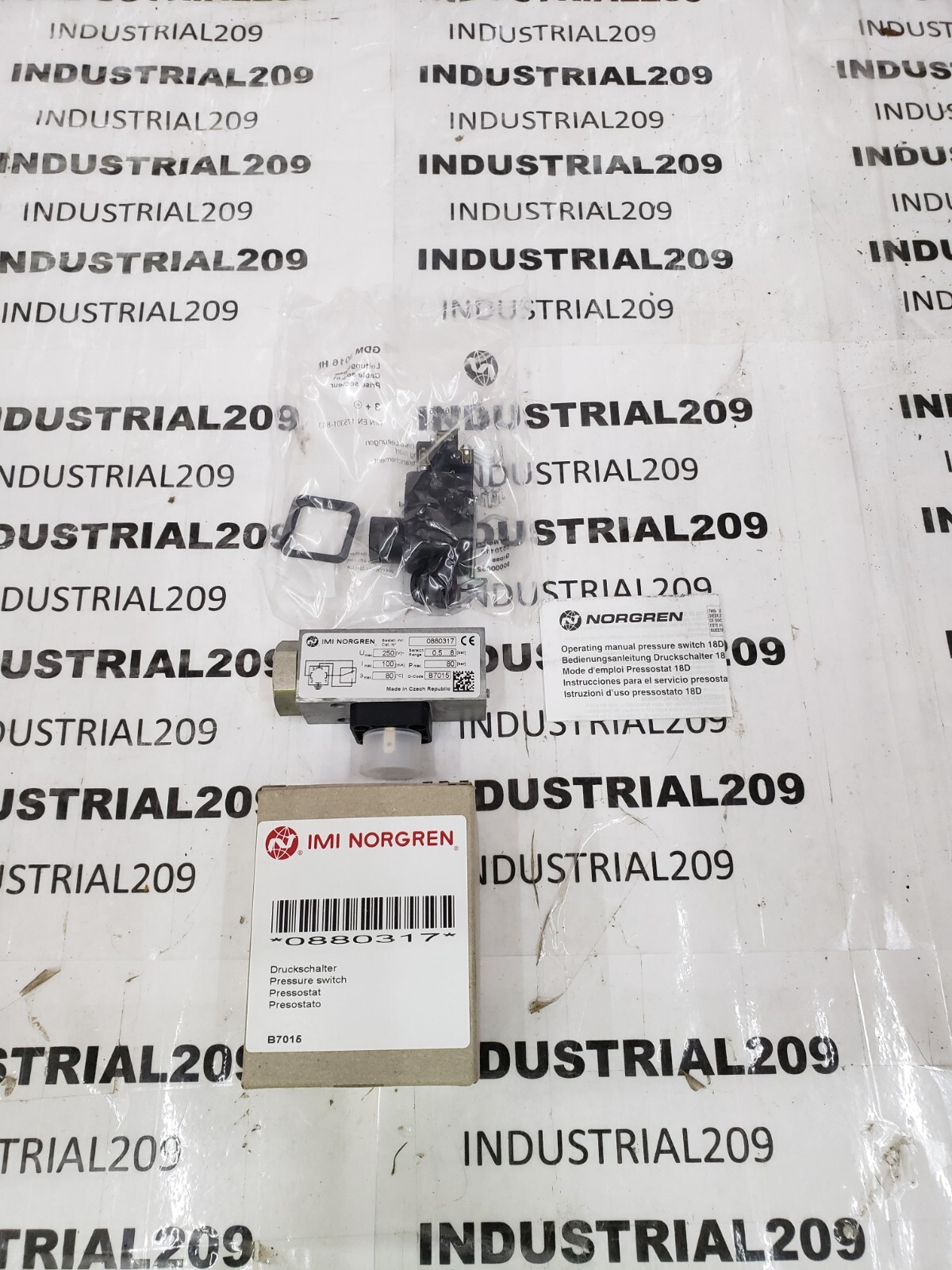 IMI NORGREN 0880317 DRUVKSCHALTER PRESSURE SWITCH