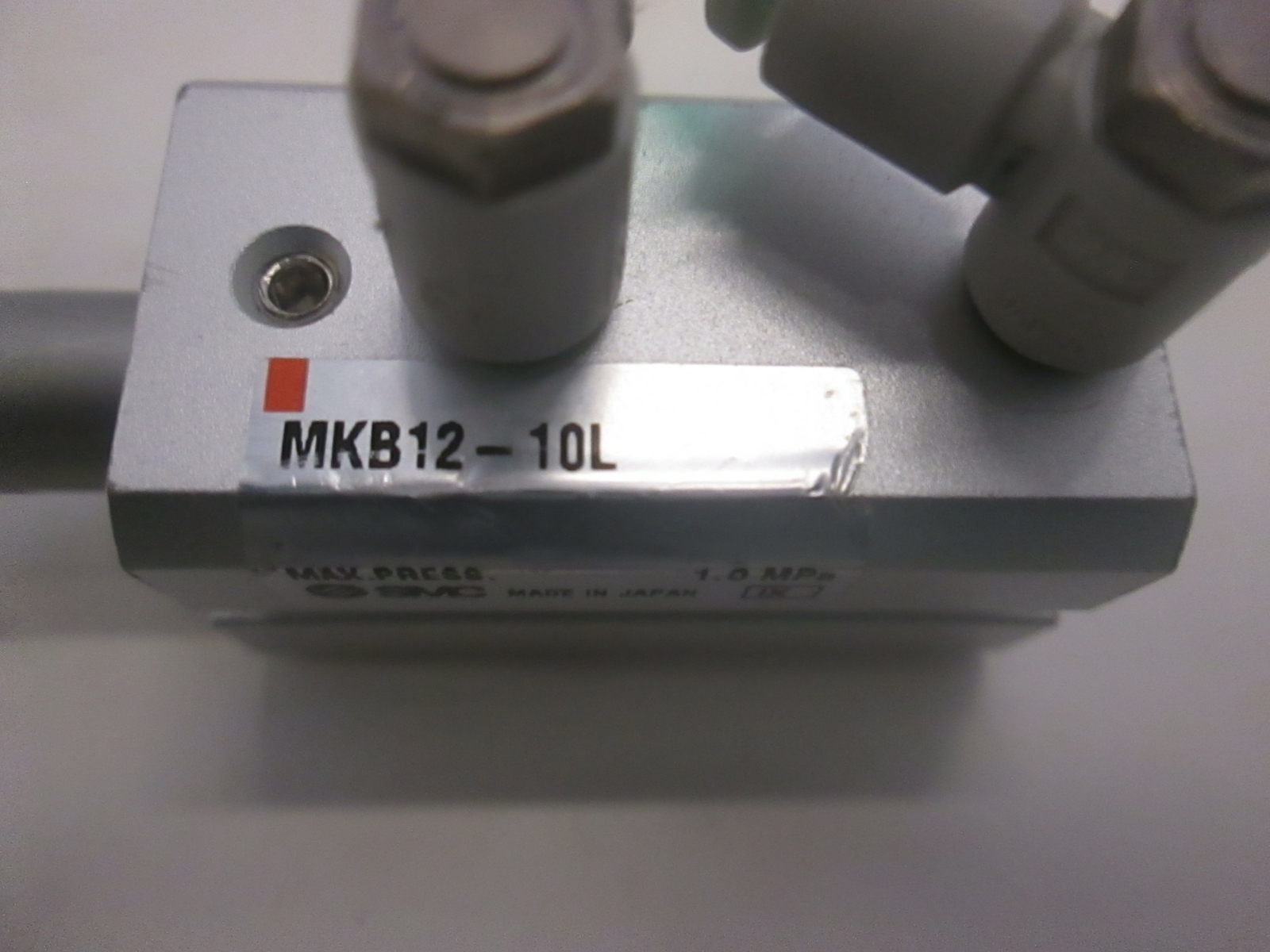 SMC, MKB12-10L, Rotary Clamp Cylinder, Used Lot of 2