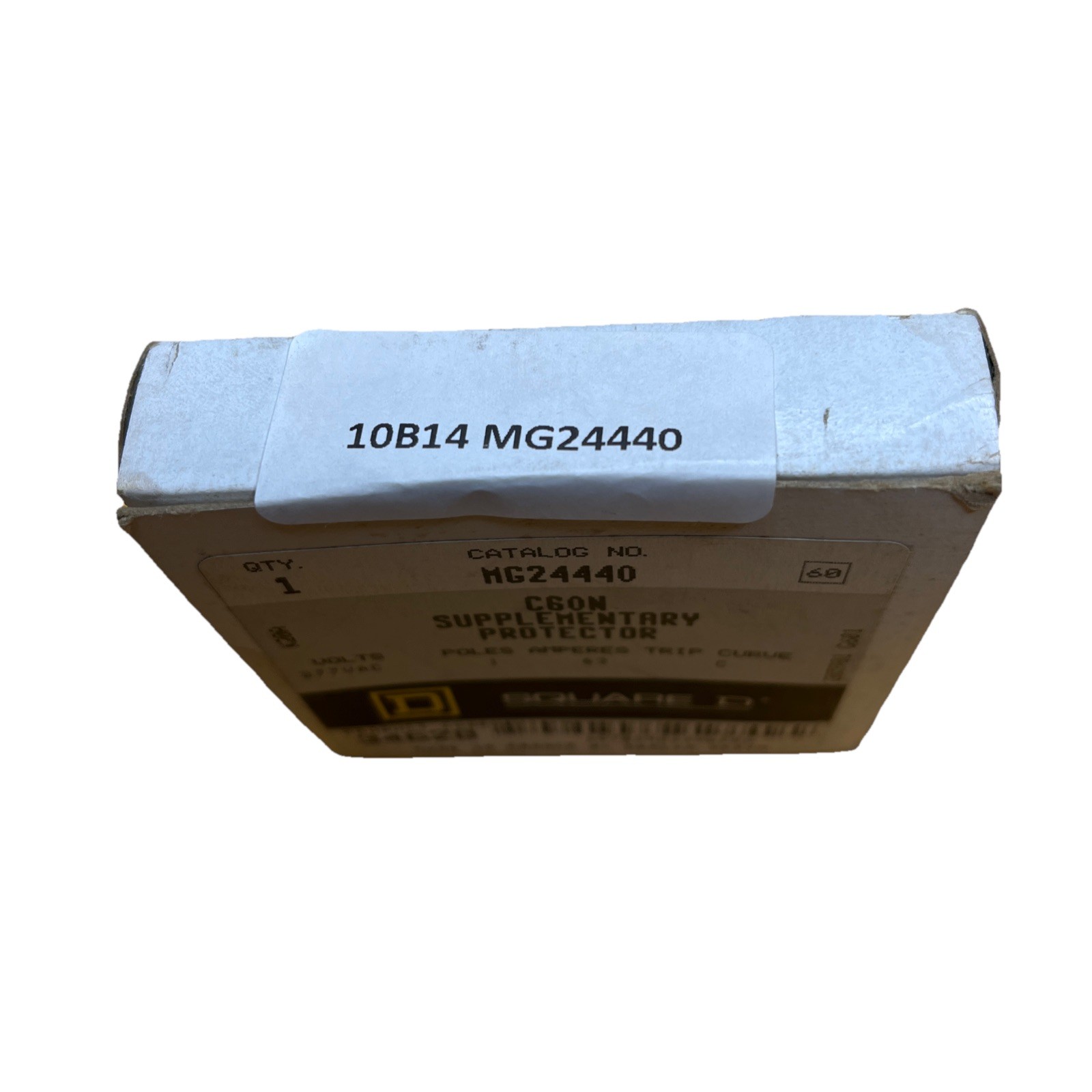 SQUARE D MG24440 C60N 240/277 VAC 60 VDC SUPPLEMENTARY PROTECTOR