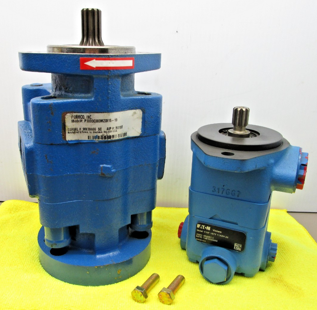 Permco P3000C383MZDI15-19 Hydraulic Fan / Steering Pump Vickers V10F1S7T11A5H20
