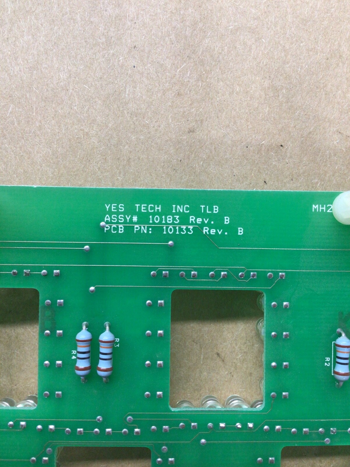 Yes Tech Inc. TLB 10183 Rev.B, PCB PN: 10133 Rev.B #4014J94