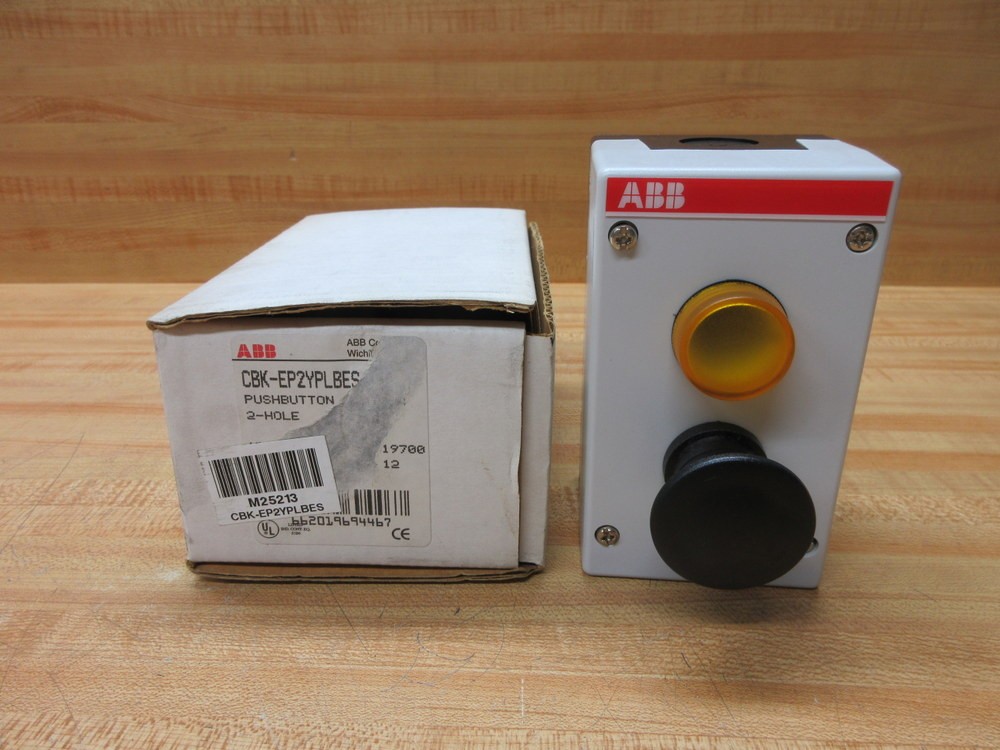Asea Brown Boveri CBK-EP2YPLBES ABB Pushbutton Station