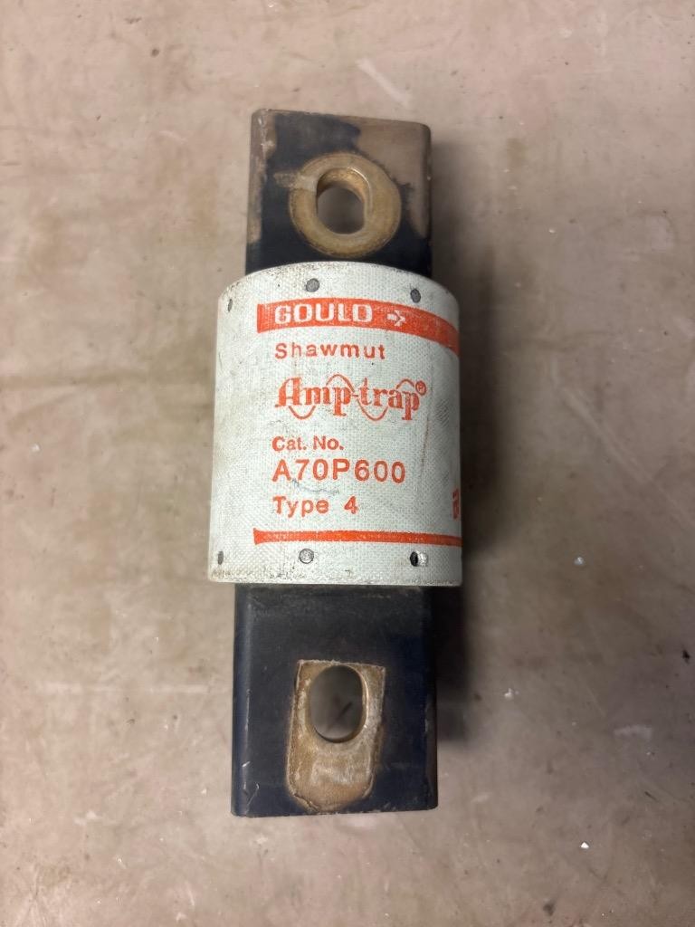 Gould Shawmut Fuse A70P600 Type 4 600A 700V