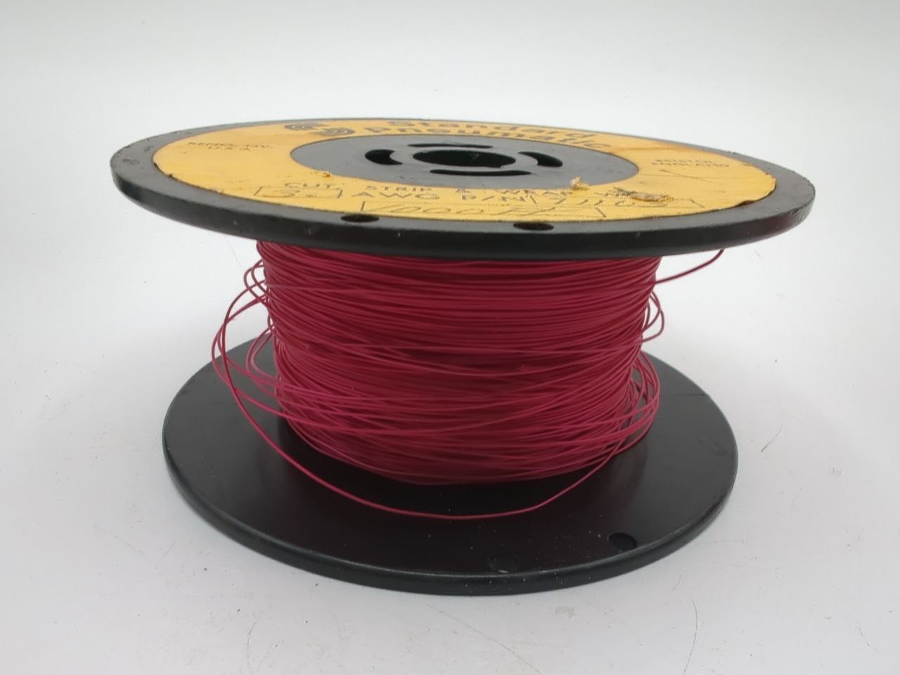 Vintage Alpha & Standard Pneumatic Hookup Wire Spools 1000ft Lot – RD83