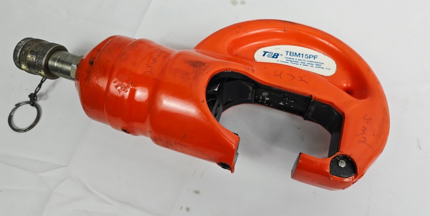 Thomas And Betts T&B Insulated Remote Hydraulic Crimp Head Model TBM15PF