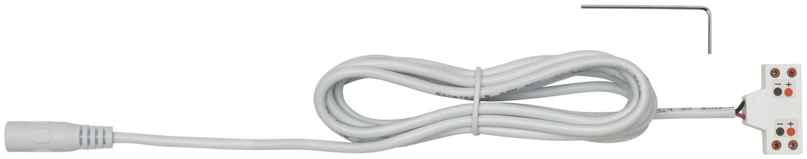 Tresco L-24B2SPKT-2M-TEE-1 24VDC 79″ Barrel/2 Screw Terminal Tee – White