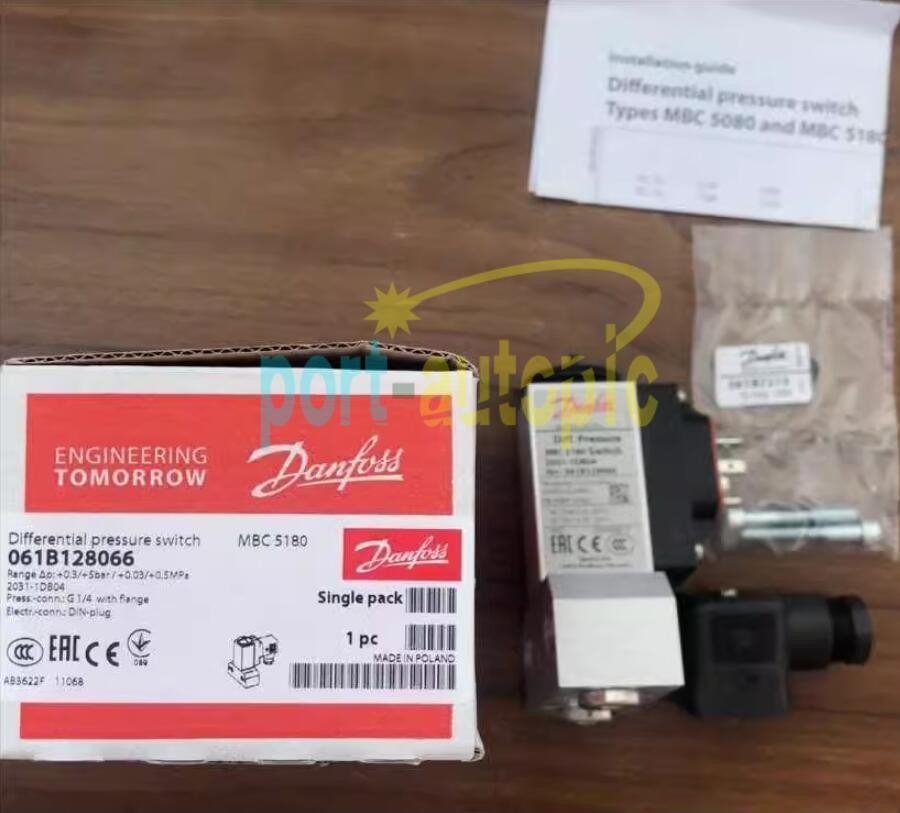 1x New Danfoss MBC5180 061B128066 Pressure Controller