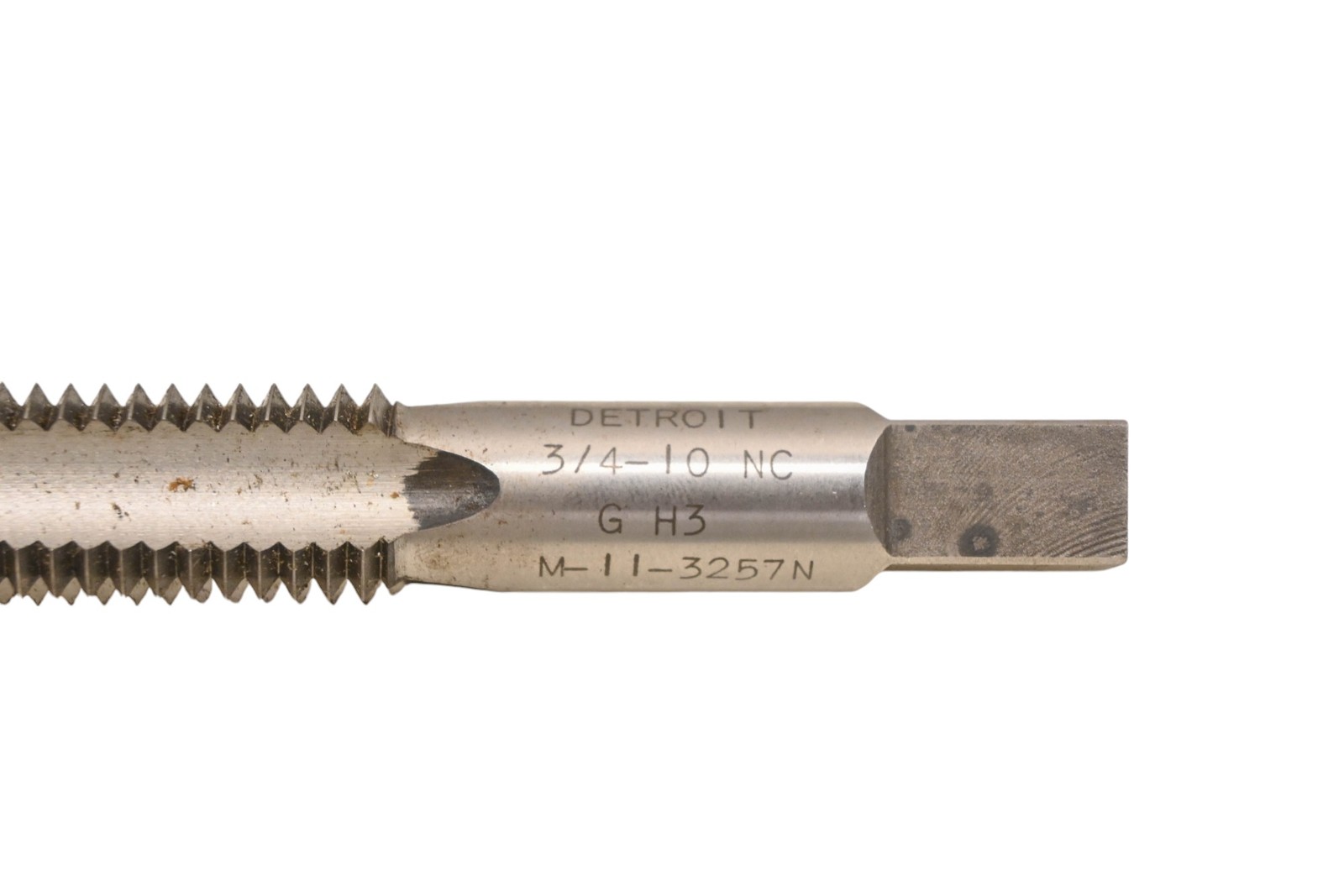 Detroit M-11-3257N 3/4″-10 NC Bottoming Hand Tap