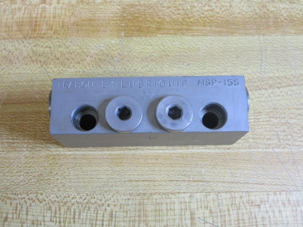 Lubriquip MSP-15S Graco Trabon Valve 562713