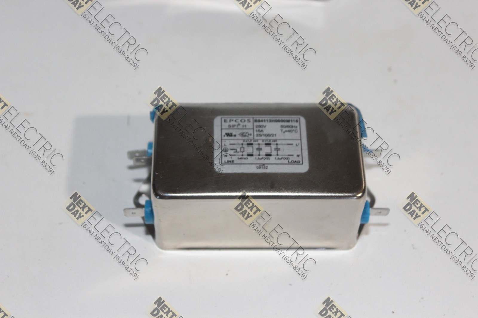 Epcos, B84113H0000M116, AC Filter Sifi 250v 15a 25/100/21 RF High Pass TDK