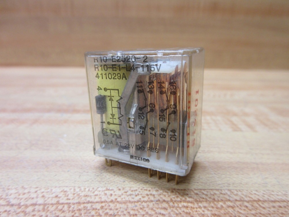 Potter & Brumfield R10-E2520-2-115V AC Relay R10-E2520-2-115VAC