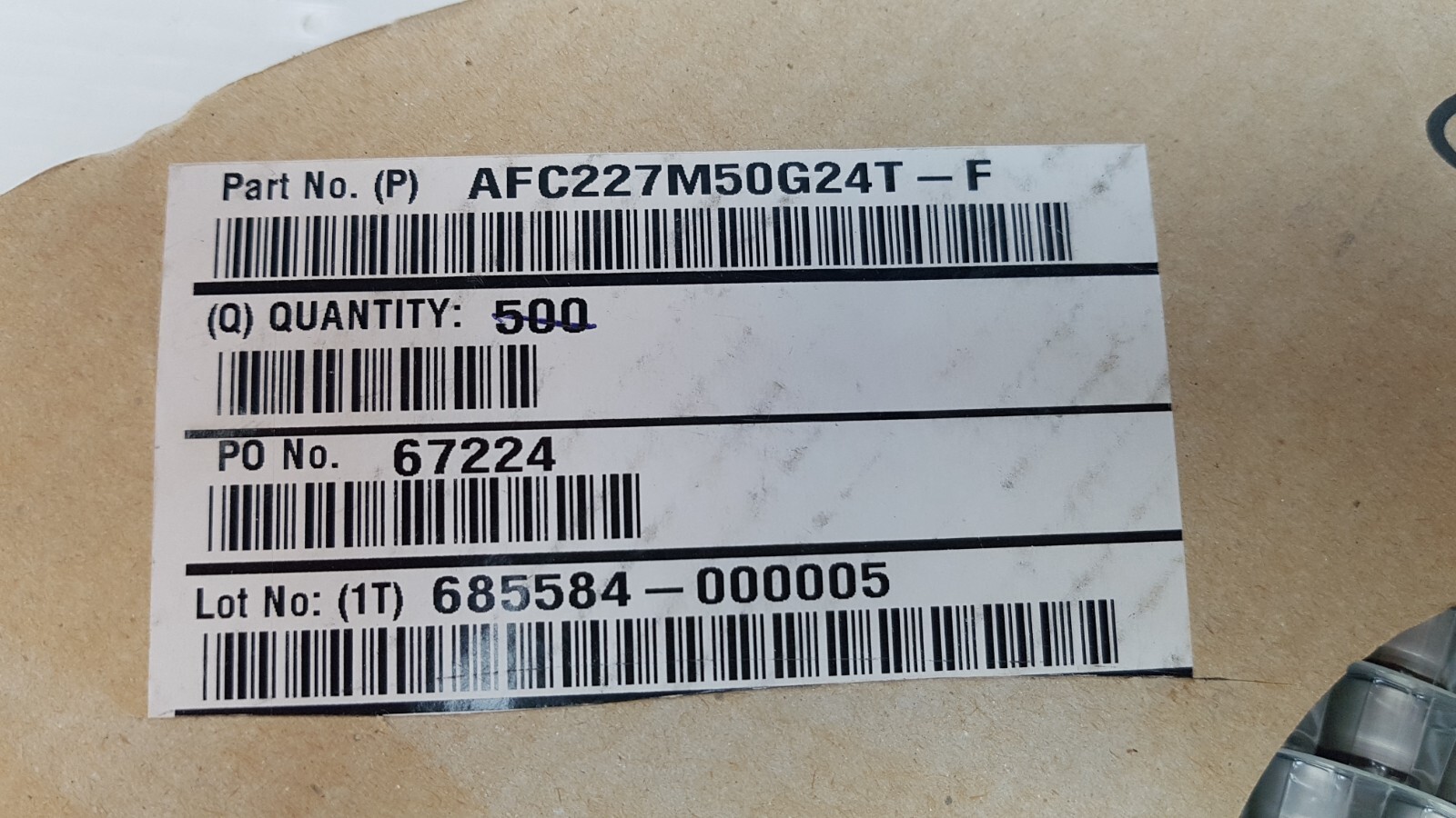416PCS CORNELL AFC227M50G24T-F Aluminium Electrolytic Capacitors – SMD 220uF 50V