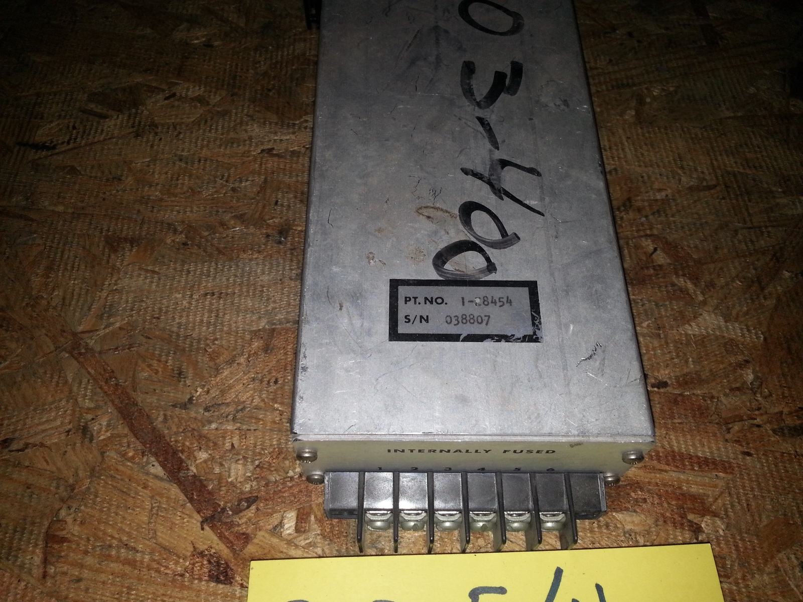 STOCK EQUIPMENT 1-28454 038807 603-400