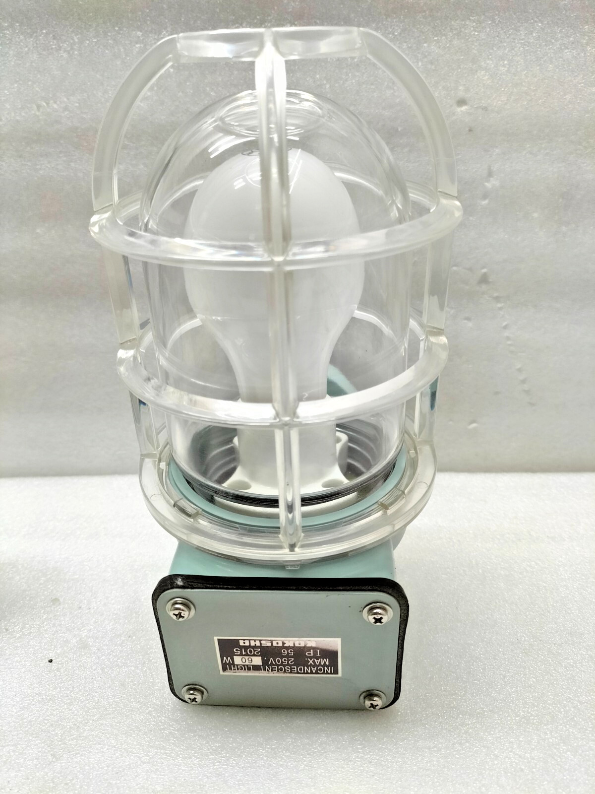KOKOSHA INCANDESCENT LIGHT 250V 60W IP56