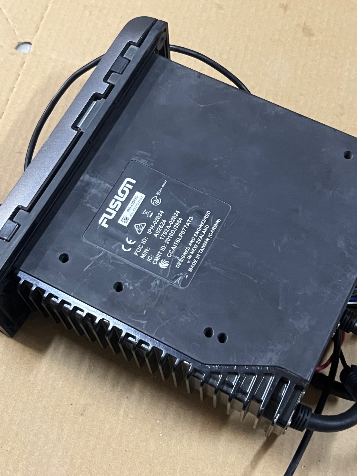 Fusion MS-UD650 650 Series FusionLink Bluetooth Radio Stereo (For Parts)