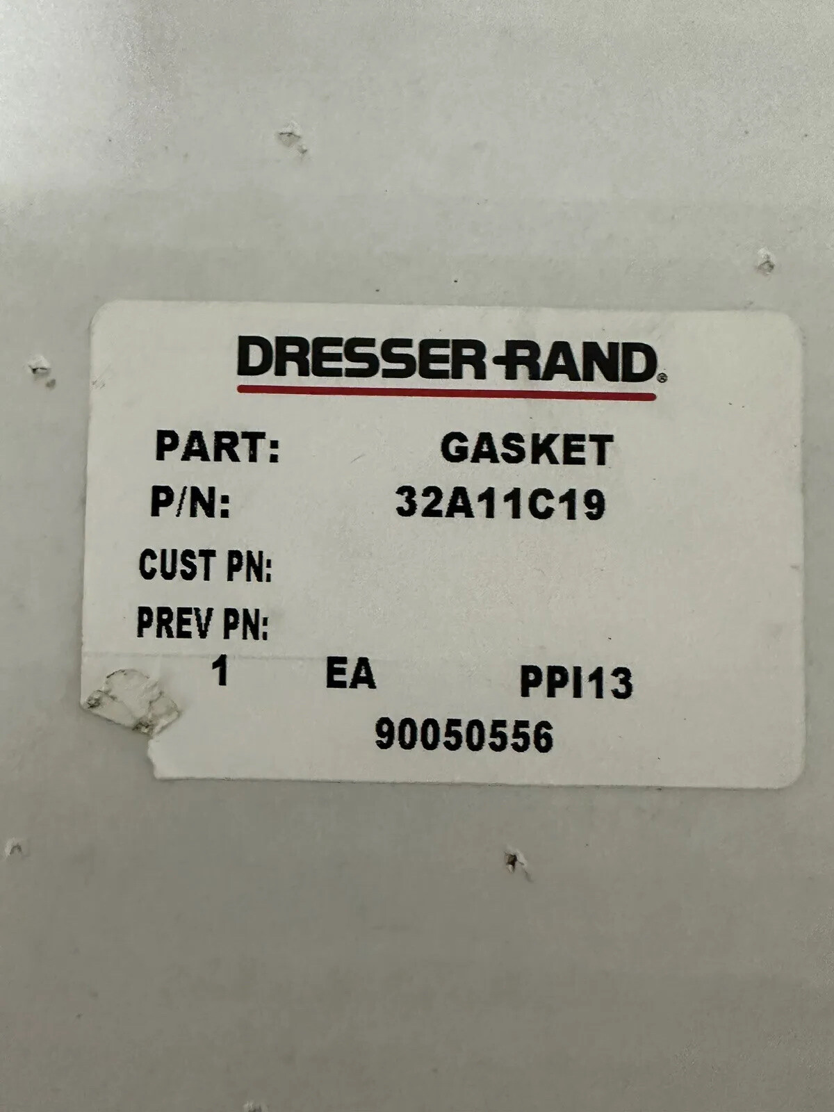 Lot Of 10 Ingersoll Rand/Dresser Compressor Gasket Part Number 32A11C19