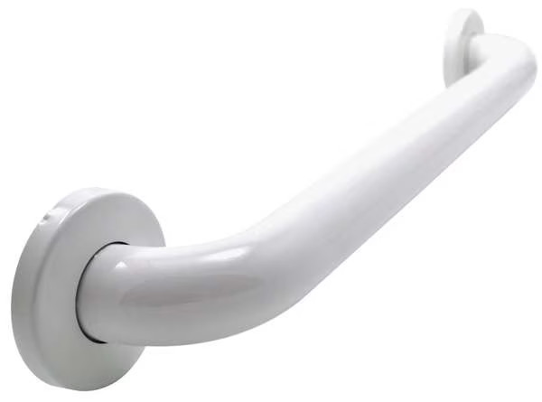 Wingits WGB6YS12WH Polyester Painted Grab Bar, 12″ L, Stainless Steel,